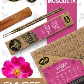 Incienso AUM  Organic Rosa Mosqueta 25grs